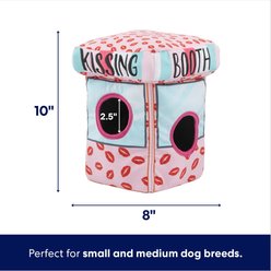 Frisco Valentine Kissing Booth Hide & Seek Puzzle Plush Squeaky Dog Toy, Small/Medium slide 2 of 6