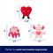 Show in main carousel: Frisco Valentine Love Monsters Plush Squeaky Dog Toy, Small/Medium, 3 count slide 2 of 6