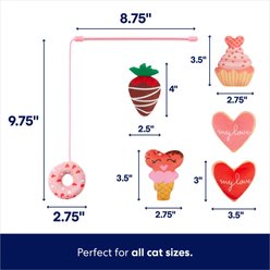 Frisco Valentine Variety Pack Cat Toy with Catnip, 13 count slide 2 of 6