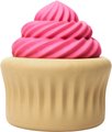 Frisco Vanilla Flavored Cupcake Rubber Chew Dog Toy for Heavy Chewers, Large/X-Large