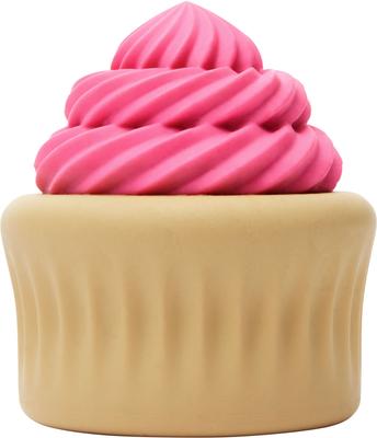 Show full view: Frisco Vanilla Flavored Cupcake Rubber Chew Dog Toy for Heavy Chewers, Small/Medium slide 1 of 9