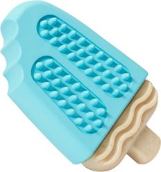 Frisco Vanilla Flavored Popsicle Rubber & Nylon Chew Dog Toy for Heavy Chewers, Large/X-Large