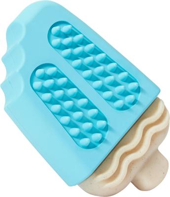 Show full view: Frisco Vanilla Flavored Popsicle Rubber & Nylon Chew Dog Toy for Heavy Chewers, Small/Medium slide 1 of 10