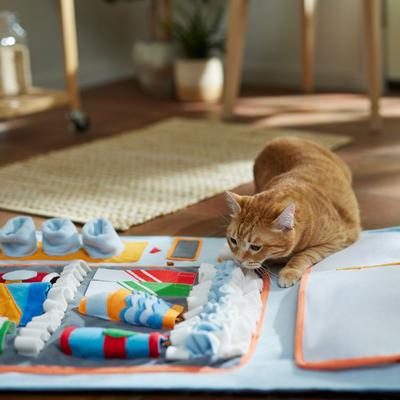 Show full view: Frisco Vending Machine Snuffle Mat, Blue, Large slide 4 of 9