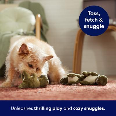 Show full view: Frisco Volcano & Dinosaurs Hide & Seek Puzzle Plush Squeaky Dog Toy Refills, Small, 3 count slide 4 of 6