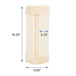 Frisco Wall Sisal Cat Scratcher, Small, bundle of 2, Cream slide 2 of 4