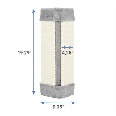 Show full view: Frisco Wall Sisal Cat Scratcher, Small, bundle of 2, Gray slide 2 of 6