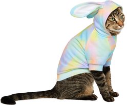 Frisco Wash Effect Bunny Ear Dog & Cat Hoodie, Small