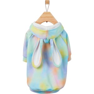 Frisco Wash Effect Bunny Ear Dog & Cat Hoodie, Small