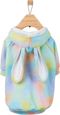 Show full view: Frisco Wash Effect Bunny Ear Dog & Cat Hoodie, Small slide 5 of 11