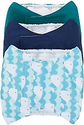 Frisco Washable Dog Diaper Male Wraps, X-Large, 3 count, Whales