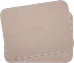 Frisco Washable Dog Potty Pads, Beige, 18 x 24-in, Unscented, 2 count