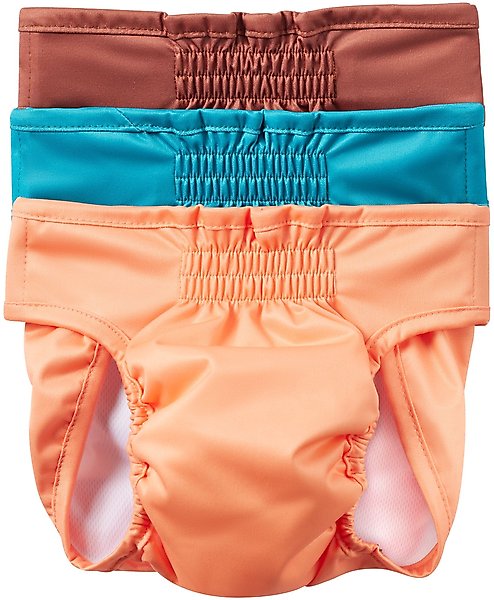 Show full view: Frisco Washable Female Dog Diaper, X-Small, 3 count slide 1 of 7