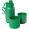 Show in main carousel: Frisco Water Bottle with Treat Food Container, Green slide 1 of 10