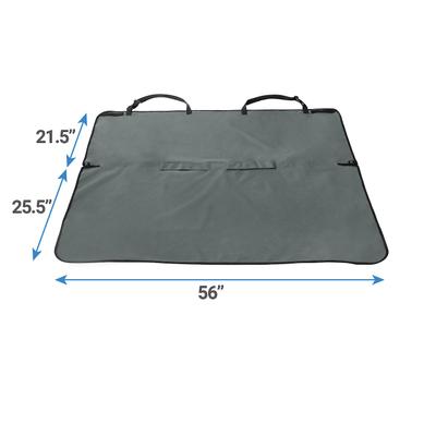 Show full view: Frisco Water Resistant Bench Car Seat Cover, Regular, Grey slide 3 of 8