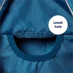 Frisco Water Resistant Dog Raincoat, Blue, Medium slide 2 of 9