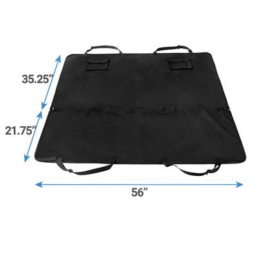 Show full view: Frisco Water Resistant Hammock Car Seat Cover, Regular, Black slide 2 of 7