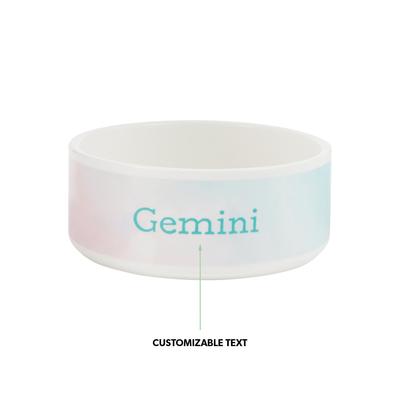 Show full view: Frisco Watercolors Ceramic Personalized Dog Bowl, 5 cup slide 6 of 6