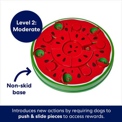 Show full view: Frisco Watermelon Interactive Puzzle Dog Toy, Level 2 slide 4 of 10