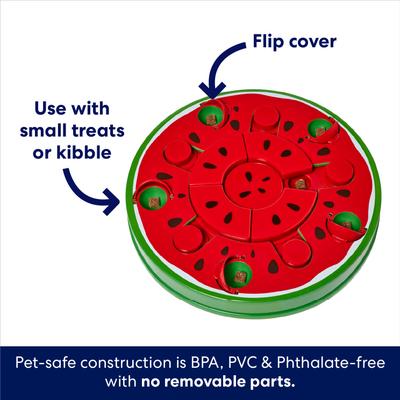 Show full view: Frisco Watermelon Interactive Puzzle Dog Toy, Level 2 slide 5 of 10