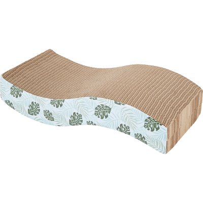 Frisco Frisco Wave Cat Scratcher Toy with Catnip, Tropical Paradise
