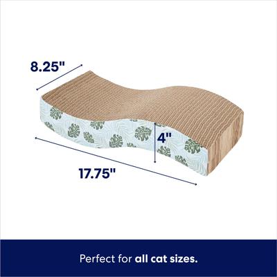 Show full view: Frisco Wave Cat Scratcher Toy with Catnip, Tropical Paradise slide 2 of 5