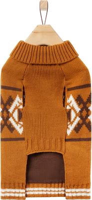 Show full view: Frisco Western Pattern Dog & Cat Sweater, X-Small slide 6 of 10