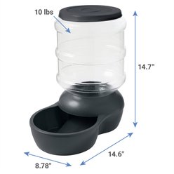 Frisco Wide Mouth Gravity Feeder, 10-lb slide 2 of 3