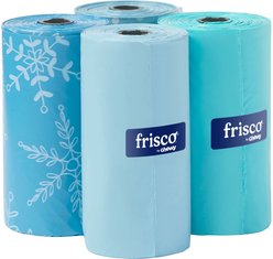 Frisco Winter Snow Print Poop Bags