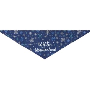 Frisco Winter Wonderland Dog & Cat Bandana, Medium/Large