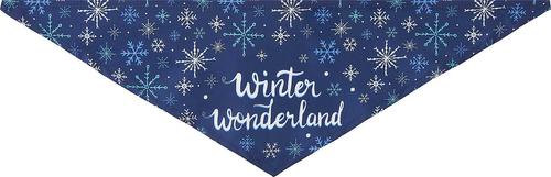 Show full view: Frisco Winter Wonderland Dog & Cat Bandana, X-Small/Small slide 5 of 10