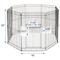Show in main carousel: Frisco Wire Small Pet Playpen with Door, Black, 29-in slide 2 of 8