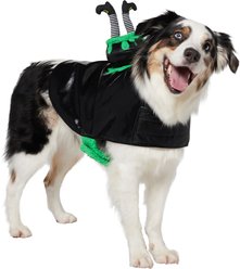 Frisco Witch Cauldron Ride-On Dog Costume with detachable Plush Toy, Large