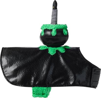 Show full view: Frisco Witch Cauldron Ride-On Dog Costume with detachable Plush Toy, Large slide 4 of 9