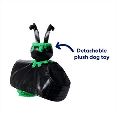 Show full view: Frisco Witch Cauldron Ride-On Dog Costume with detachable Plush Toy, Small slide 3 of 9