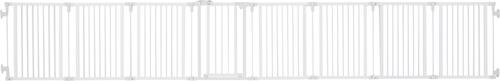 Show full view: Frisco Wood and Metal 8-Panel Configurable Gate & Playpen, Farmhouse White slide 3 of 11