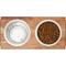 Show in main carousel: Frisco Wooden Bars Dog & Cat Double Bowl Diner, Black, Medium: 3 cup, 1 count slide 4 of 9