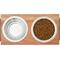 Show in main carousel: Frisco Wooden Bars Dog & Cat Double Bowl Diner, Black, Small: 1.5 cup slide 3 of 9