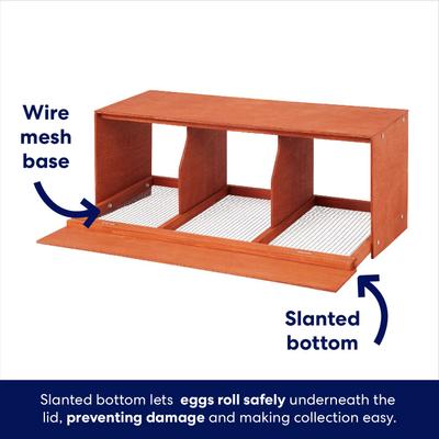 Show full view: Frisco Wooden Nesting Box slide 3 of 3