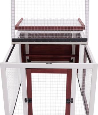 Show full view: Frisco Wooden Outdoor Chicken Run slide 4 of 7