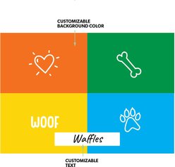 Frisco Woof Personalized Dog & Cat Placemat slide 2 of 4
