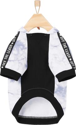 Show full view: Frisco Woof Tiedye Print Dog & Cat Hoodie, X-Small slide 5 of 10