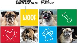 Frisco Woof White Personalized Coffee Mug, 15-oz slide 2 of 4