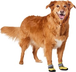 Frisco Wrapped Dog Boot, Yellow, Large, 2 count