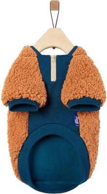 Show full view: Frisco Wubby Textured Fleece Dog & Cat Hoodie w/ Pocket, XX-Large slide 5 of 10