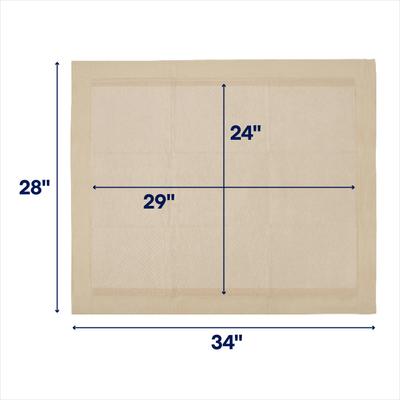 Show full view: Frisco X-Large Eco-Conscious Dog Training & Potty Pads, 28 x 34-in, Unscented, 21 count slide 2 of 10