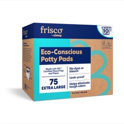 Frisco X-Large Eco-Conscious Dog Training & Potty Pads, 28 x 34-in, Unscented, 75 count