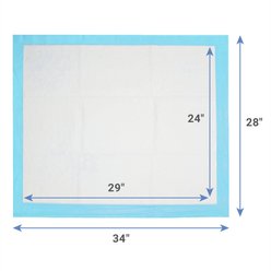Frisco X-Large Premium Dog Training & Potty Pads, 28 x 34-in, Scented, 40 count slide 2 of 9