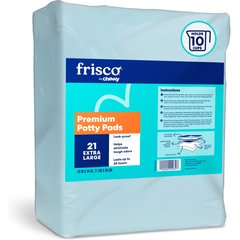 Frisco X-Large Premium Dog Training & Potty Pads, 28 x 34-in, Unscented, 21 count