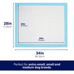 Show in main carousel: Frisco X-Large Premium Dog Training & Potty Pads, 28 x 34-in, Unscented, 75 count slide 2 of 10